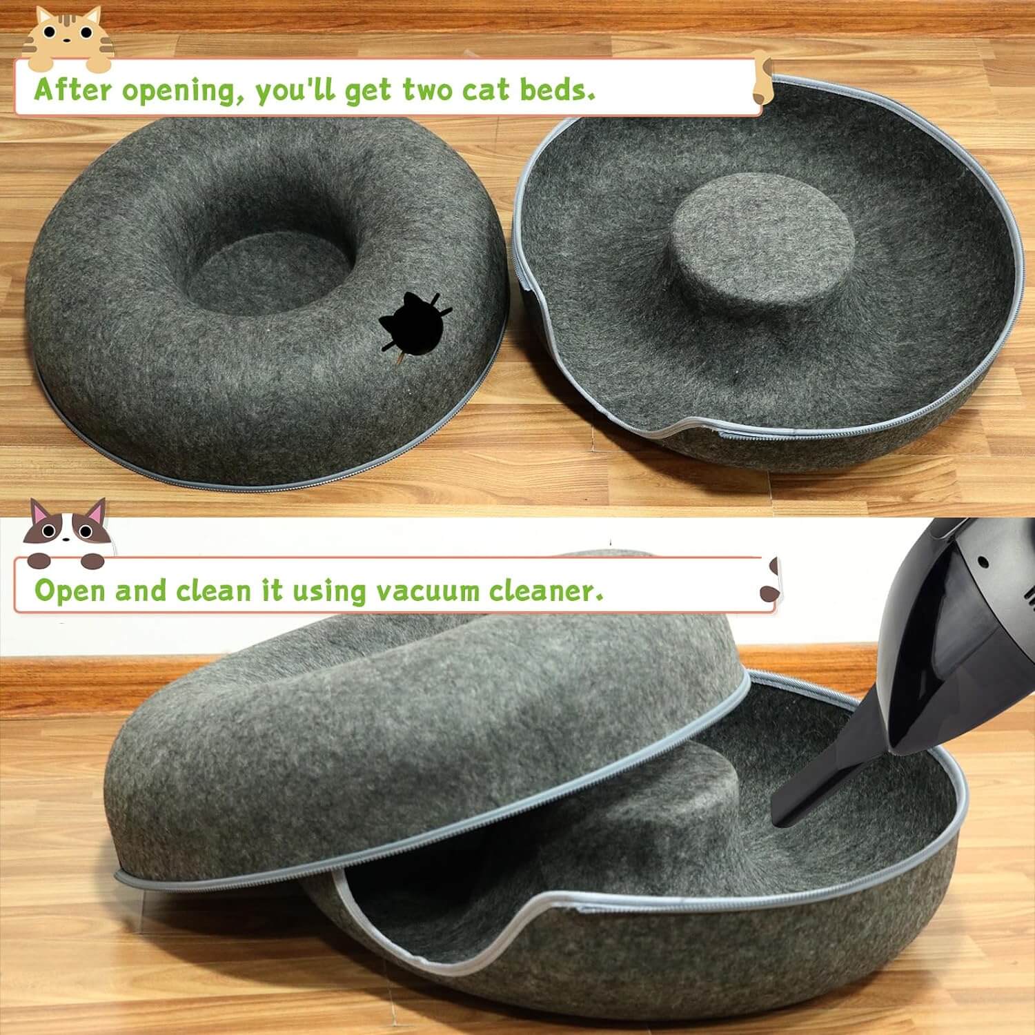 Cat Tunnel Bed - Image 2