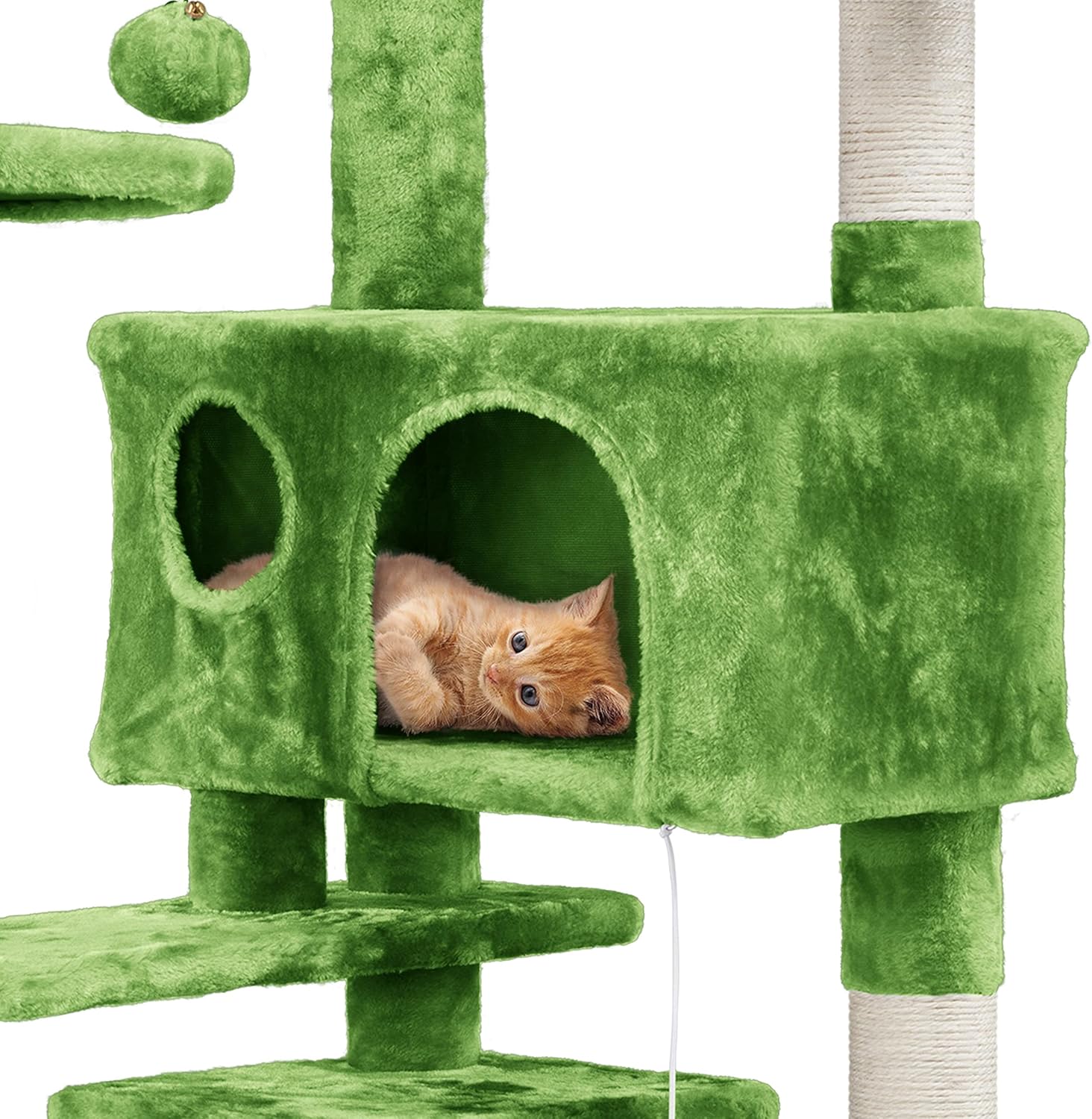 54" Cat Tree Tower Condo - Image 3