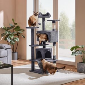54" Cat Tree Tower Condo