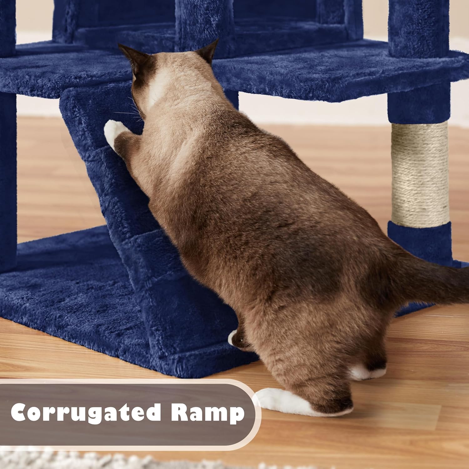 54" Cat Tree Tower Condo - Image 4