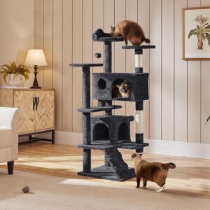 54" Cat Tree Tower Condo