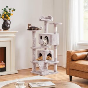 54" Cat Tree Tower Condo
