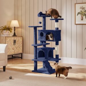54" Cat Tree Tower Condo