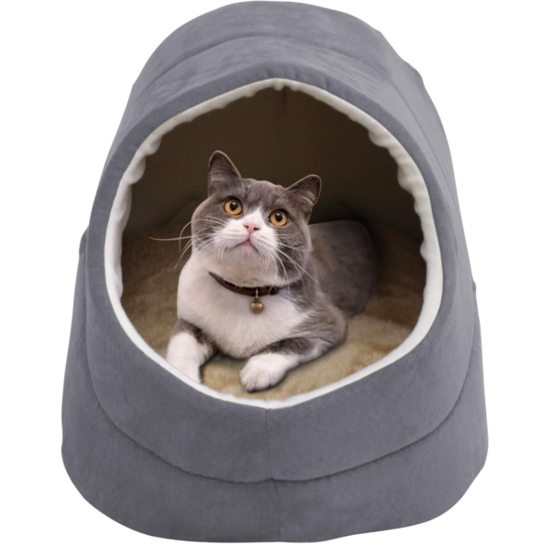 Cozy Cat Cave & Warming Burrow Bed