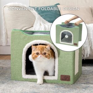 Alternative view of Cat Cave Hideaway with Scratch Pad