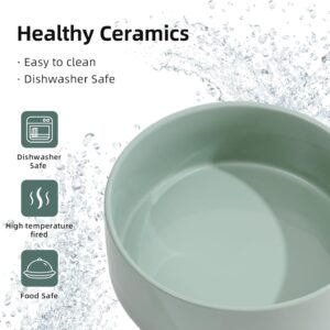 Alternative view of Elevated Ceramic Dog Bowls Set