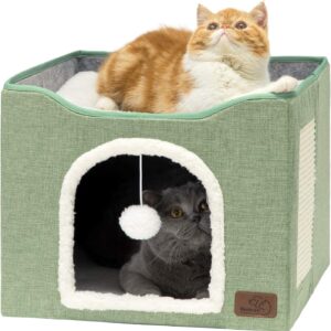 Cat Cave Hideaway with Scratch Pad