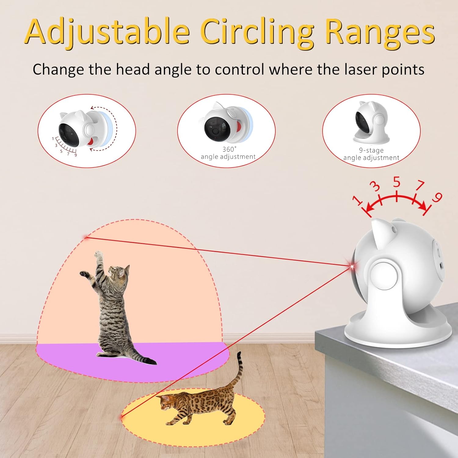 Automatic USB Laser Toy for Cats - Image 2