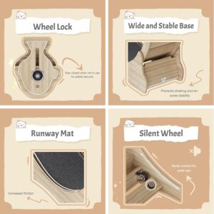 Alternative view of Large Silent Cat Exercise Wheel