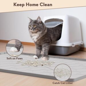 Alternative view of Large Waterproof Cat Litter Mat