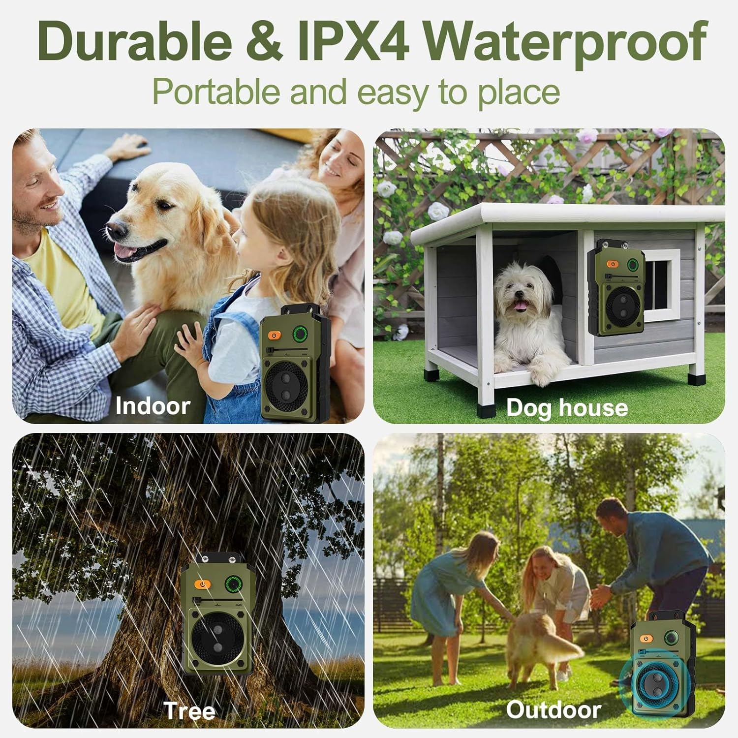 Rechargeable Ultrasonic Anti-Bark Dog Device - Image 4