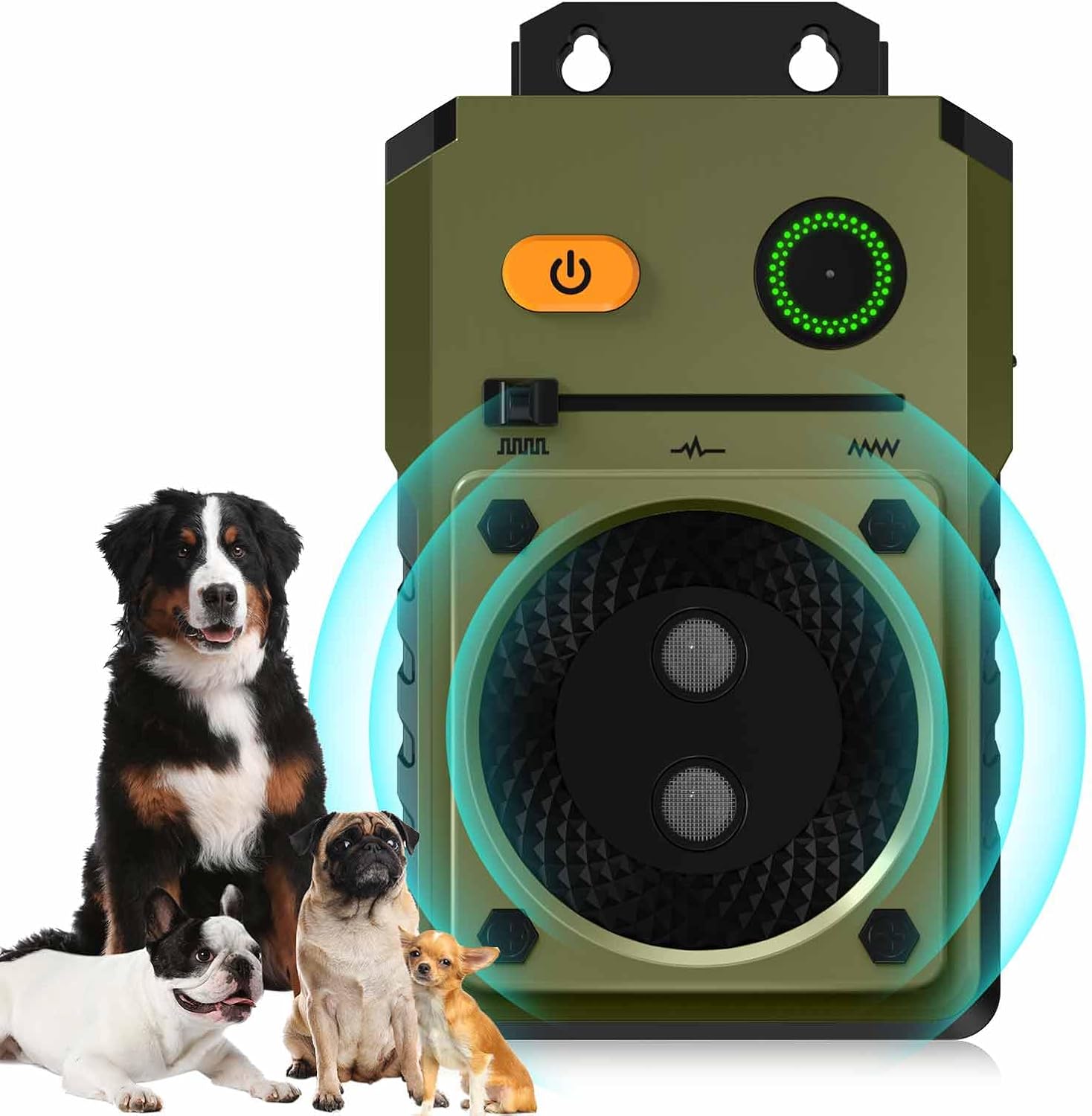 Rechargeable Ultrasonic Anti-Bark Dog Device