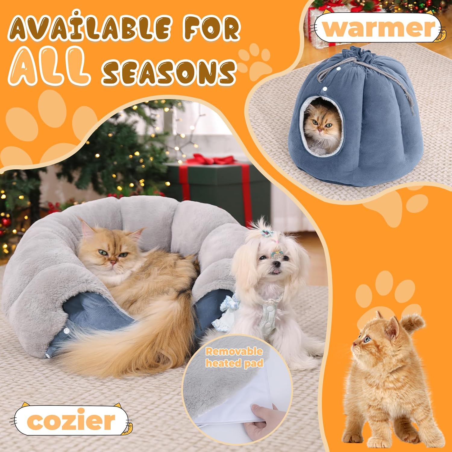 Versatile Heated Bed for Pets - Image 4