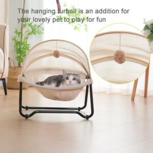 Alternative view of Yellow Mesh Pet Hammock Bed